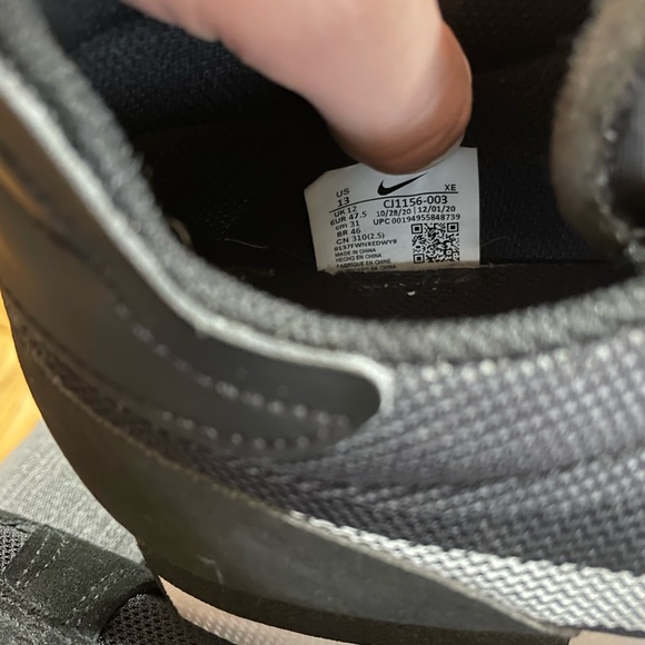 Nike D BreakType Black/White Men’s US 13 - Picture 3 of 5